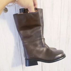 Girls Leather Boots Kenneth Cole Reaction Toddler Shoes, Tall Zipper Boots